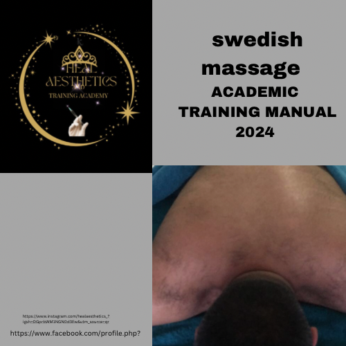 Swedish Massage Academic training manual 2024 PDF DOWNLOAD