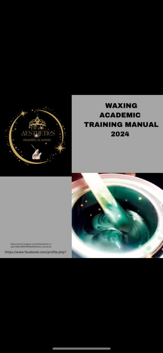 Waxing Academic training manual 2024 PDF DOWNLOAD
