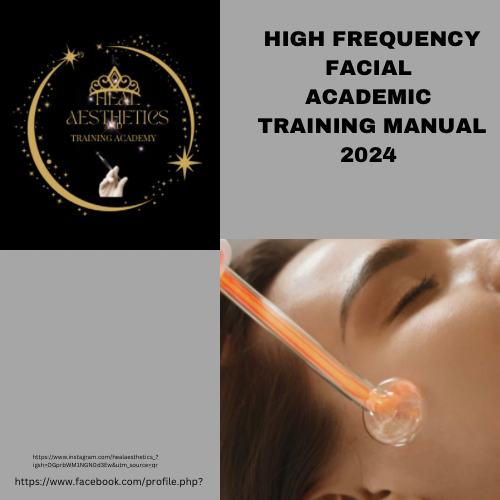 High frequency facial Academic training manual 2024 PDF DOWNLOAD