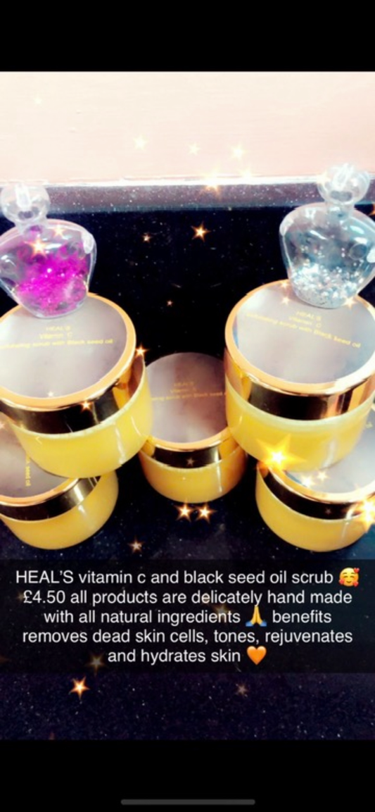 Vitamin C and Black seed oil scrub