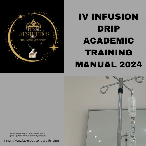 Iv Infusion Drip Academic training manual 2024 PDF DOWNLOAD
